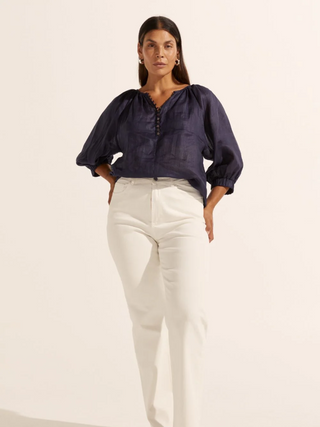 Imbue Lightweight Top - Indigo