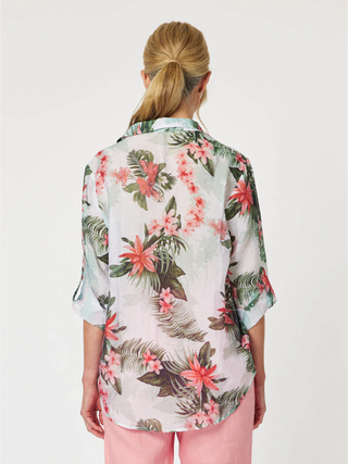 Paradise Print Shirt - Tropical Print