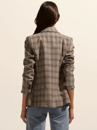 Samantha Spurt Jacket - Mousse Check