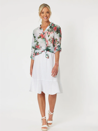 Paradise Print Shirt - Tropical Print