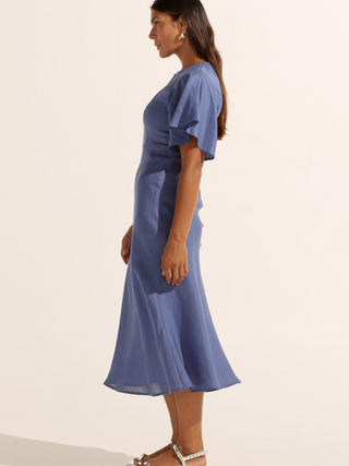 Pavillion Dress - Steel Blue