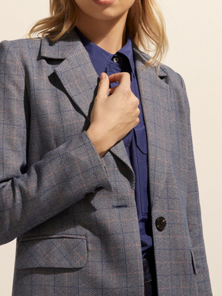 Sophie Scout Jacket - Saphire Check