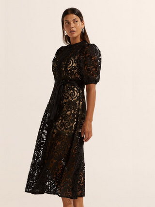 Lyric Lace Dress - Black