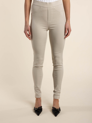 Quinn Pull-On Jeans - Stone