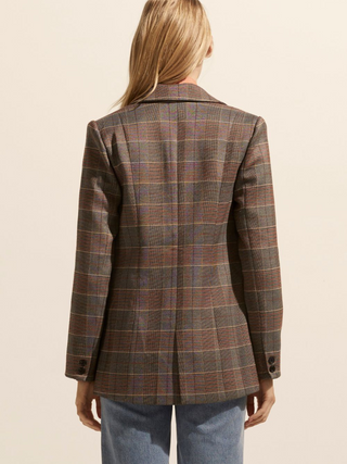 Sophie Scout Jacket - Clay Check