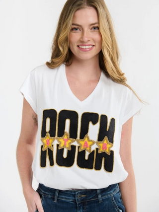 Italian Star Rock Star T-Shirt White