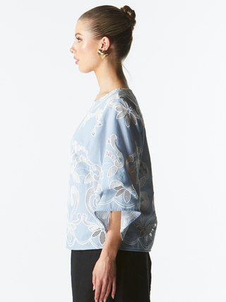 The Avenue Top - Chambray